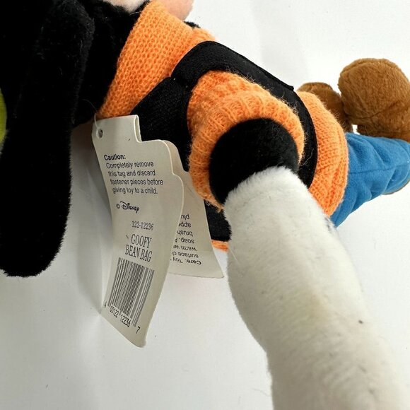 Disney World Goofy Small Bean Bag Plush Stuffed Animal Disney Parks - Picture 6 of 6